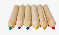 彩色铅笔实木素材