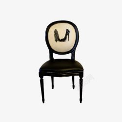 豪华皮革背景图片巴洛克风格单椅高清图片