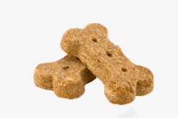 棕色可爱动物的食物骨头狗粮饼干素材