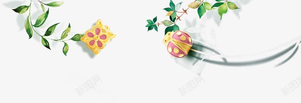 海报活动树叶花朵创意卡通效果png免抠素材_88icon https://88icon.com 创意 卡通 效果 树叶 活动 海报 花朵