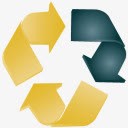 循环箭头免费png素材recycleicon图标图标