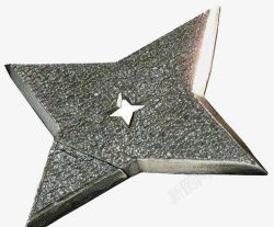 实物四角星星素材