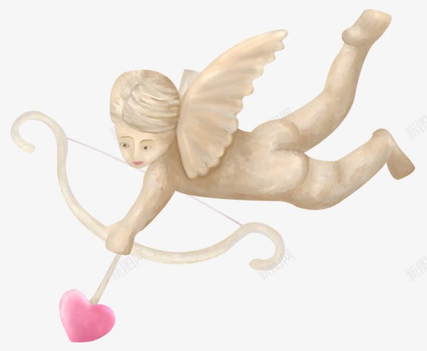 爱神丘比特png免抠素材_88icon https://88icon.com 可爱 爱心 箭头 素材