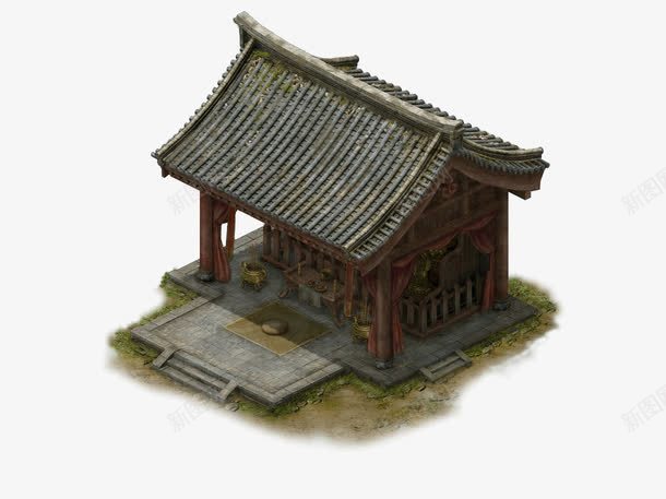 建筑小房子png免抠素材_88icon https://88icon.com 建筑 房屋 灰色 素材 装饰