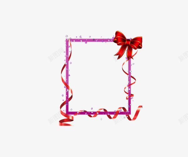 红色彩带边框png免抠素材_88icon https://88icon.com 彩带 彩带边框 红色 红色彩带 红色边框 边框红色