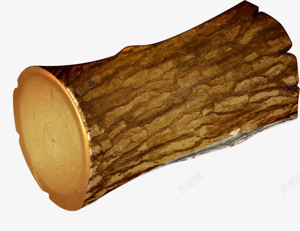 卡通树干png免抠素材_88icon https://88icon.com 卡通 枯萎 树干 黄色