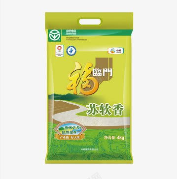 产品实物苏软香大米png免抠素材_88icon https://88icon.com 粮食 苏软香大米 食品