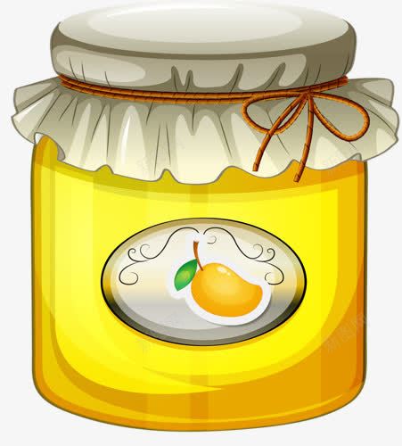 芒果酱png免抠素材_88icon https://88icon.com 水果 调味 酱