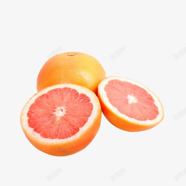 红色的柚子png免抠素材_88icon https://88icon.com 剥开的柚子 柚子 水果 西柚