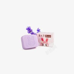 紫色手工皂游戏印象手工皂薰衣草高清图片