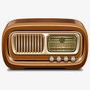复古收音机png免抠素材_88icon https://88icon.com 收音机录音机fm收音机