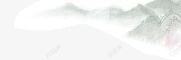 水墨画山林风景png免抠素材_88icon https://88icon.com 山林 水墨画 风景