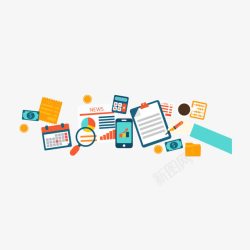 扁平化理财素材