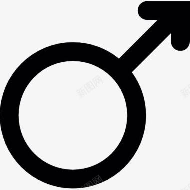男性男性性别符号图标图标
