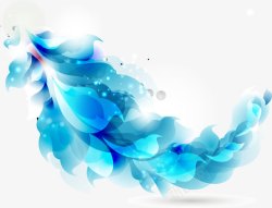 梦幻花纹底纹素材