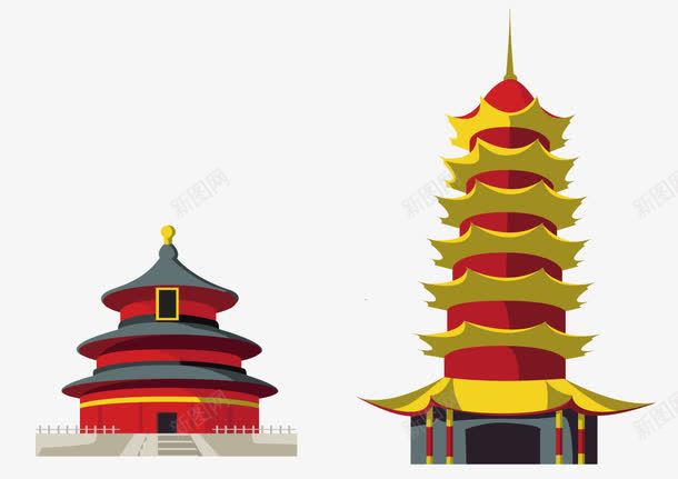 中世纪建筑物png免抠素材_88icon https://88icon.com 免费素材 宫殿 建筑 雷峰塔