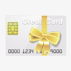 灰色质感银行信用卡矢量图素材