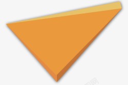 黄色几何三角形装饰图案素材