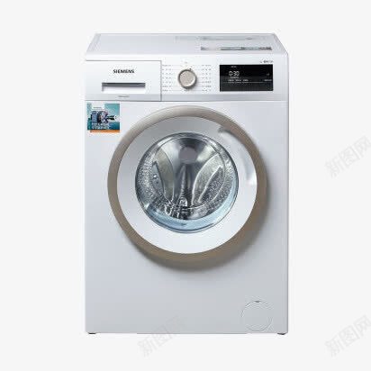 西门子洗衣机XQG70png免抠素材_88icon https://88icon.com 产品实物 变频 洗衣机 滚筒 西门子