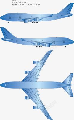 飞机线条图飞机368高清图片