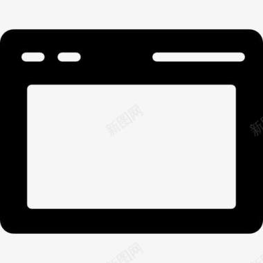 浮动窗口浏览器窗口的一圈图标图标