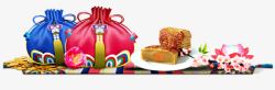 中秋月饼素材