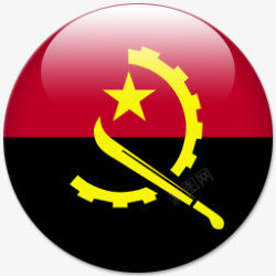 angola安哥拉世界杯标志高清图片