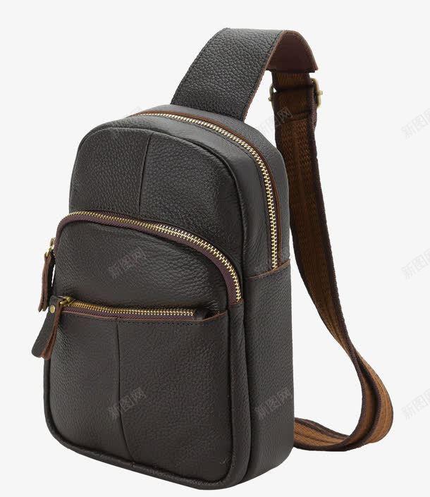 时尚男包png免抠素材_88icon https://88icon.com 产品实物 单肩 斜挎包 潮包 男包 胸包