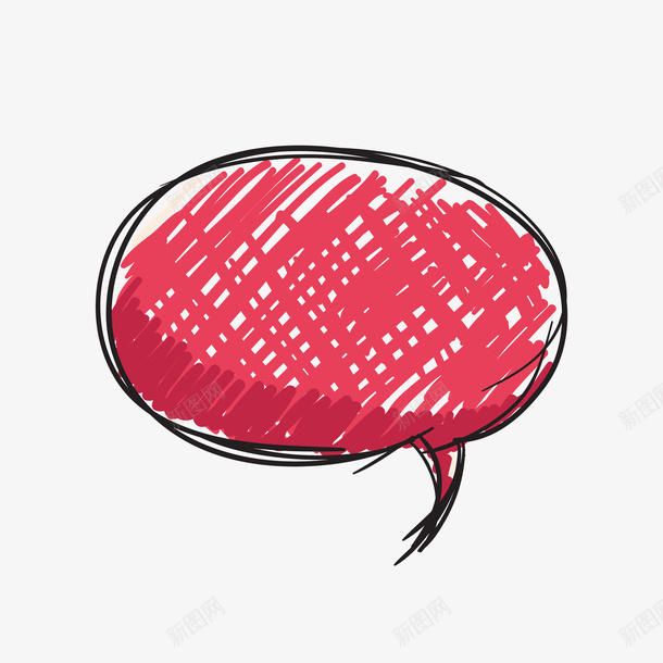 红色对话框涂鸦矢量图eps免抠素材_88icon https://88icon.com 对话框 涂鸦 涂鸦对话框 涂鸦红色 红色 红色的 矢量图