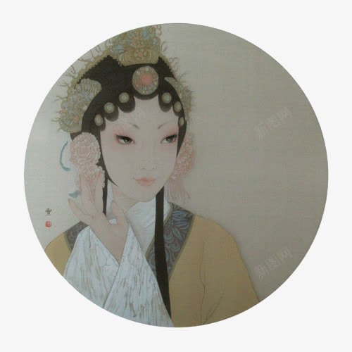 昆曲插画女戏子png免抠素材_88icon https://88icon.com 戏子 插画 昆曲 美人