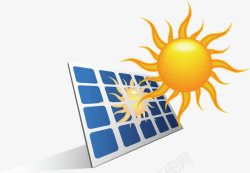 太阳节能环保能源素材