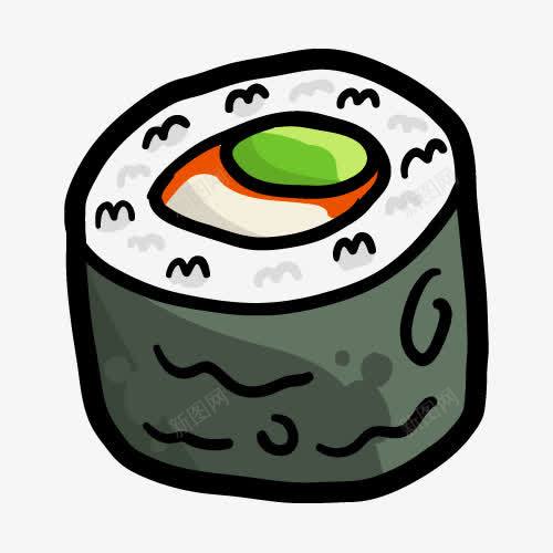 海带寿司png免抠素材_88icon https://88icon.com 寿司 海带 食物