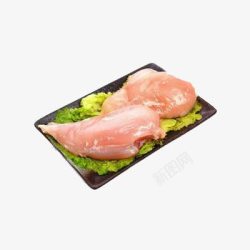 冷冻去皮大胸素材