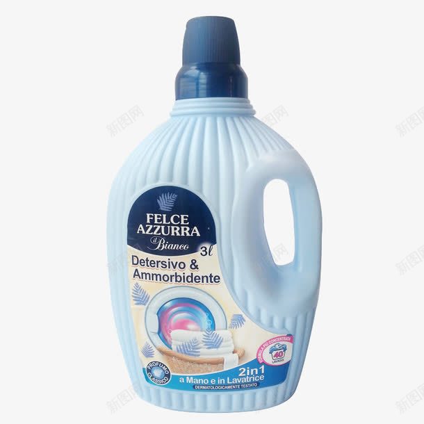 意大利蓝蕨洗衣液png免抠素材_88icon https://88icon.com 产品实物 意大利 洗衣液