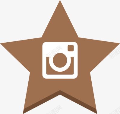 明星海报素材最喜欢的Instagram南加图标图标