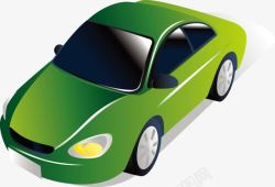 绿色汽车科技元素素材