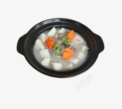 排骨炖淮山素材