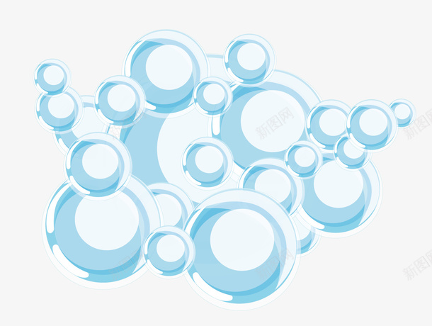 蓝白色透明肥皂泡矢量图ai免抠素材_88icon https://88icon.com 卡通风格 气泡 矢量肥皂泡 肥皂泡 蓝白色 透明的肥皂泡 透明肥皂泡 矢量图