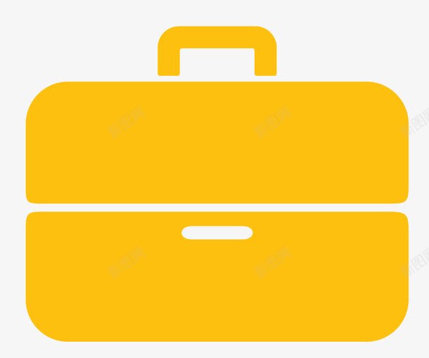 黄色的行李箱矢量图eps免抠素材_88icon https://88icon.com 抽象 旅行 行李箱 黄色 矢量图