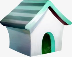 漂亮卡通小屋素材