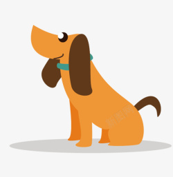 小狗矢量图素材