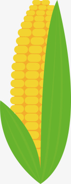 烤玉米PPT创意玉米图标矢量图图标