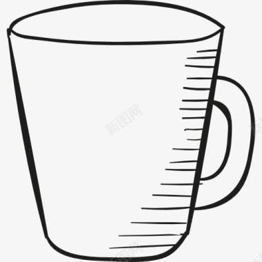 茶大杯图标图标