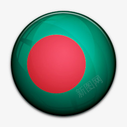 国旗的孟加拉国worldflagicons图标图标