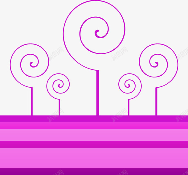 手绘紫色条纹棒棒糖图案矢量图ai免抠素材_88icon https://88icon.com 图案 手绘 条纹 棒棒糖 紫色 矢量图