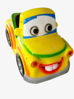 黄色玩具小汽车素材