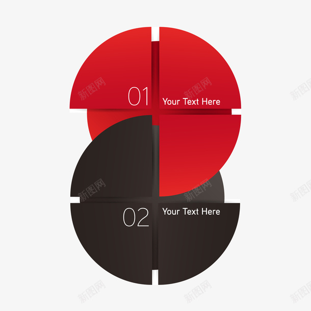 红黑炫酷立体PPT元素矢量图ai免抠素材_88icon https://88icon.com PPT元素 炫酷 立体 红黑 红黑炫酷立体PPT元素 矢量图