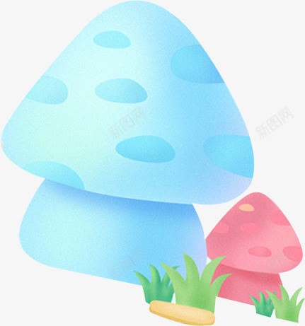 卡通小蘑菇png免抠素材_88icon https://88icon.com 卡通小蘑菇 卡通蘑菇图 可爱小蘑菇 矢量小蘑菇 矢量蘑菇图