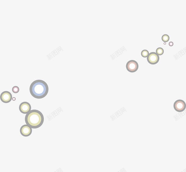 banner背景png免抠素材_88icon https://88icon.com 几何图形 圆 彩色 渐变