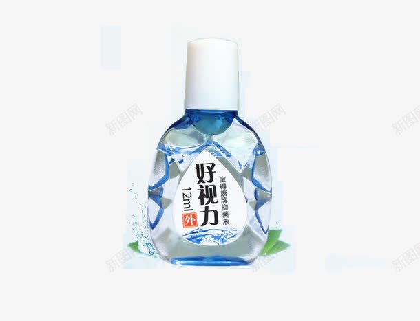 蓝瓶好视力眼药水png免抠素材_88icon https://88icon.com 产品实物 滴眼液 眼疲劳 眼药水 蓝瓶 近视